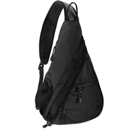 Unigear Sling-Rucksack Sling Bag Schulterrucksack Umhängetasche Daypack Crossbag Kamerarucksack mit Verstellbarem Schultergurt Perfekt für Outdoorsport, Wandern, Radfahren, Bergsteigen, Reisen,Schule