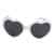 Unisex Herz Form Sonnenbrille Sonnenbrillen Sonnen Brille
