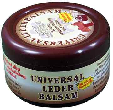 Universal Lederbalsam 250ml Reinigt und pflegt Lederbekleidung, Schuhe, Leder- und Holz Möbel mit echtem Bienenwachs