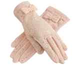 Urban GoCo Damen Klassische Sommer Frauen Spitze Baumwolle Kurze Sonnen Handschuhe
