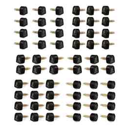 VERY100 Stiftabsätze Set Steckfleche Pfennigabsätze Absätze Steckfleckabsätze