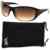 VOX Damen Sonnenbrille Designer Sport Fashion Strass Brille