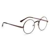 VWH Retro Runde Brille Mit Fensterglas Damen Herren Brillenfassung