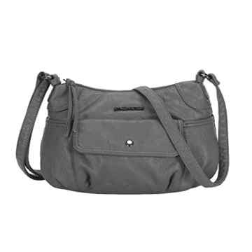 Veevan Damen Gewaschenem Retro Umhängetasche Leder Schultertasche