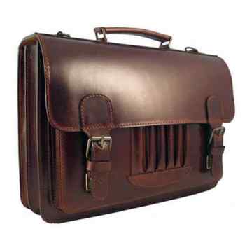Vintage Aktentasche Leder im 50er Jahre Look v. Shalimar
