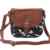 Vintage Damen Canvas Tasche Umhängetasche Tier Gedruckt Messenger Bag Schulranzen Mädchen