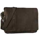 Vintage Ledertasche Herren Umhängetasche Unitasche XXL Laptoptasche 17.3 Zoll Aktentasche Bürotasche Büffel Leder Muskat braun