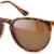 Vintage Sonnenbrille im 60er Style mit trendigen bronzefarbenden Metallbügeln Panto – Retro Brille