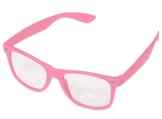Wayfarer Partybrille 1980 style Retro Atzen Nerdbrille Hornbrille Sonnenbrille Klarglas