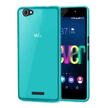 Wiko Fever 4G PROTEKTOR case TPU blau türkis Tasche Hülle – Zubehör Etui cover Wiko Fever (turquoise) – XEPTIO accessoires