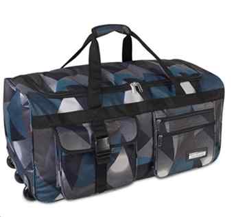 XLTrolleytasche Abstract 3 Rollen und Teleskopgriff Reisetasche Sporttasche Trolley Fa. Bowatex