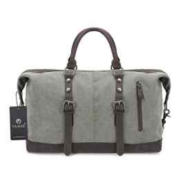 YAAGLE Retrotasche verrücktes Pferd Canvas Segeltuch groß europäisch schick Freizeit Schultertasche Kuriertasche Handtasche Reisetasche