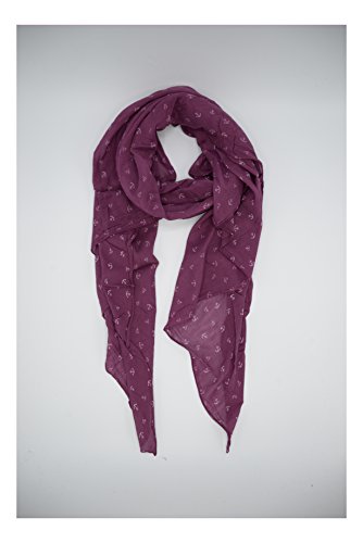 Abbino 0804-B Damen Schals Tücher – Made in Italy – Viele Farben – Frühjahr Sommer Herbst Damenschals Damentücher Seidenschals Baumwolle Seide Sale Sexy Stilvoll Lang Weich Lässig Freizeit -