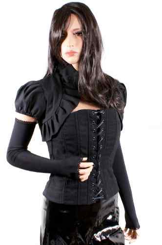 Abend Gothic Victorian Ärmel 44 cm Lange -