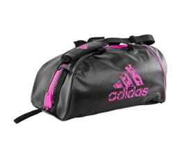 adidas Training 2 in 1 Sporttasche L – 72 x 34 x 34cm schwarz rosa neon flash pink ADIACC051SP Tasche Rucksäcke Rucksack Trainingstasche
