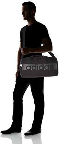 adidas Erwachsene Tiro Sporttasche, Black/Dark Grey, 20 x 47 x 25 cm -