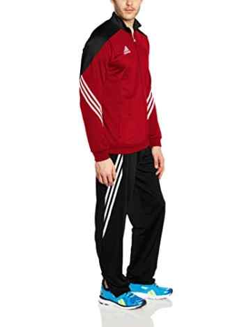 adidas Herren Trainingsanzug Sereno 14 PES, power rot/schwarz/weiß, XL, D82934 -