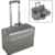 Alukoffer, Pilotenkoffer als TROLLEY aus Alu -