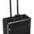 Aluminium-Metall Pilotenkoffer Mit Rädern Laptoptasche HOL2396 Schwarz -