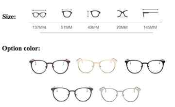 ALWAYSUV Modische Sonnenbrillen Metal Brillenfassung light Gewicht Aviator Clear Lens Glasses Fashion Glasses -