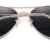ALWAYSUV Unisex Aviator Spiegel Polarisierte Linse Metall Rahme Metall-Bügel Piloten Sonnenbrillen -