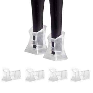 Andux 5 Paare Klar Absatzschoner Damen Heel Protectors für Stiletto Absatzschoner High Heels/GGXT-03 -