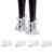 Andux 5 Paare Klar Absatzschoner Damen Heel Protectors für Stiletto Absatzschoner High Heels/GGXT-03 -