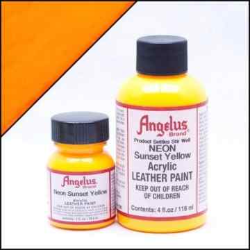 Angelus Neon Acryl Leder Farbe -