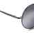 Aroncent Herren Damen Sonnenbrille, Retro Rund Kreis Strahlenschutz Polarisierte Sonnenbrille, Vollrand Sonnenbrille, 3 Farben: Silber, Blau, Schwarz -