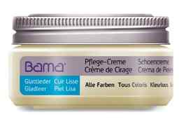 Bama Leder Pflegecreme 50ml Tiegel Glas für Lederfarbe DUNKELBRAUN -