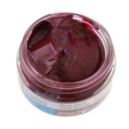 bama Leder Pflegecreme Ledercreme im Glastiegel – Inhalt 50ml, Bordeaux -