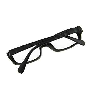 BAO CORE Unisex Trendige Nerd Brille Sonnenbrille Brille klare Linse 100% UV Schutz Brille ohne Stärke Modern und elegant im Stylischen Nerd Look in verschiedenen Farbkombinationen -