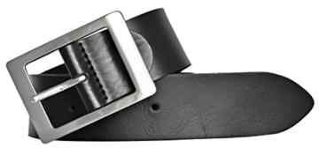 Bernd Götz Damen Leder Gürtel 40 mm schwarz Nappaleder kürzbar Damengürtel -