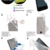(Blau) HTC One M8 Custom Designed Stilvolle Accessoires zur Auswahl Schutzmaßnahmen Kunst Credit / Debit-Karten-Leder-Buch-Art Wallet Case Hülle, Retractable Touch Screen Stylus Pen & LCD-Display Schutzfolie von Hülle Spyrox -