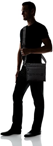 BOSS Green Herren Pixel_b Umhängetasche Schwarz -