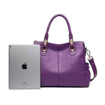 BOSTANTEN Damen Ledertasche Handtasche Umhängetasche Schultertasche Praktisch Elegant -