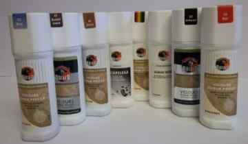 Bufalo Velours Nubuk Stic mit Auftragsschwamm 75ml Blau -