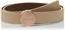 Calvin Klein Damen Gürtel Logo Plaque Belt -