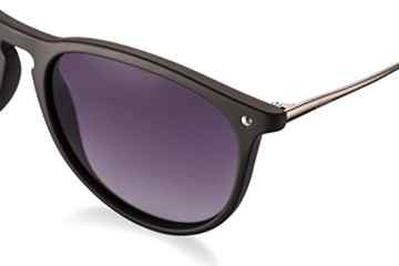 Carfia Vintage Polarisierte Damen Sonnenbrille Wayfarer Sonnenbrille Fahrer Brille 100% UV400 Schutz für Autofahren Reisen Golf Party und Freizeit – Super Leicht aus Metallrahmen -
