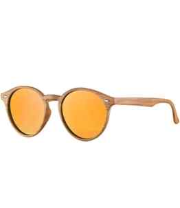 caripe Damen Herren Retro runde Vintage Sonnenbrille