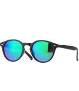 caripe Damen Herren Retro runde Vintage Sonnenbrille