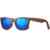 caripe Wayfarer Retro Nerd Sonnenbrille getönt + verspiegelt- viele Farben – W-g