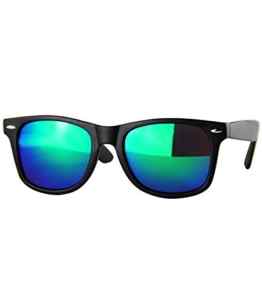 caripe Wayfarer Retro Nerd Vintage Sonnenbrille verspiegelt – SP