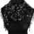 caripe zartes Dreieckstuch Halstuch Schal Blumen Glitzer – glittra -