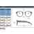 CGID Classic Nerdbrille Nostalgie Pantobrille Streberbrille Hornbrille clear lens Damen Herren -