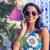 Cheapass Sonnenbrille Schwarz Blau Rund Verspiegelt Retro Unisex -
