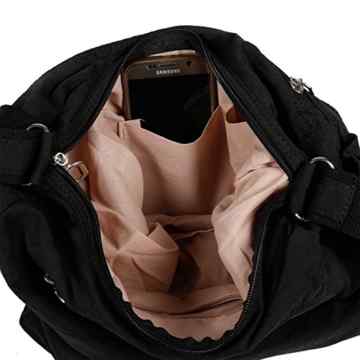 Christian Wippermann Damenhandtasche Schultertasche aus Canvas -