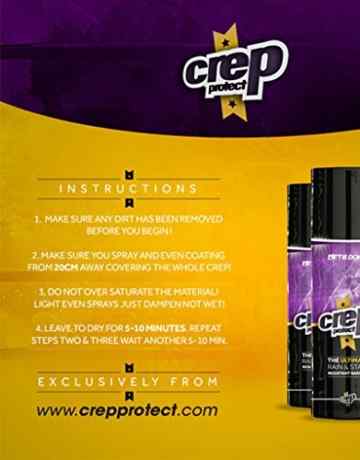 Crep Protect Universal Protector Impraegnierspray Neutral (3 x 200 ml, Farblos) -
