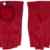 Damen Handschuhe fingerlos – hochwertiges weiches Nappaleder Schafsleder in rot -