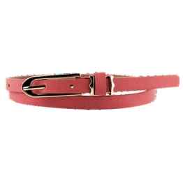 Damen Multifarbe PU Leder dünner schmaler Gürtel Belt Damenmode -